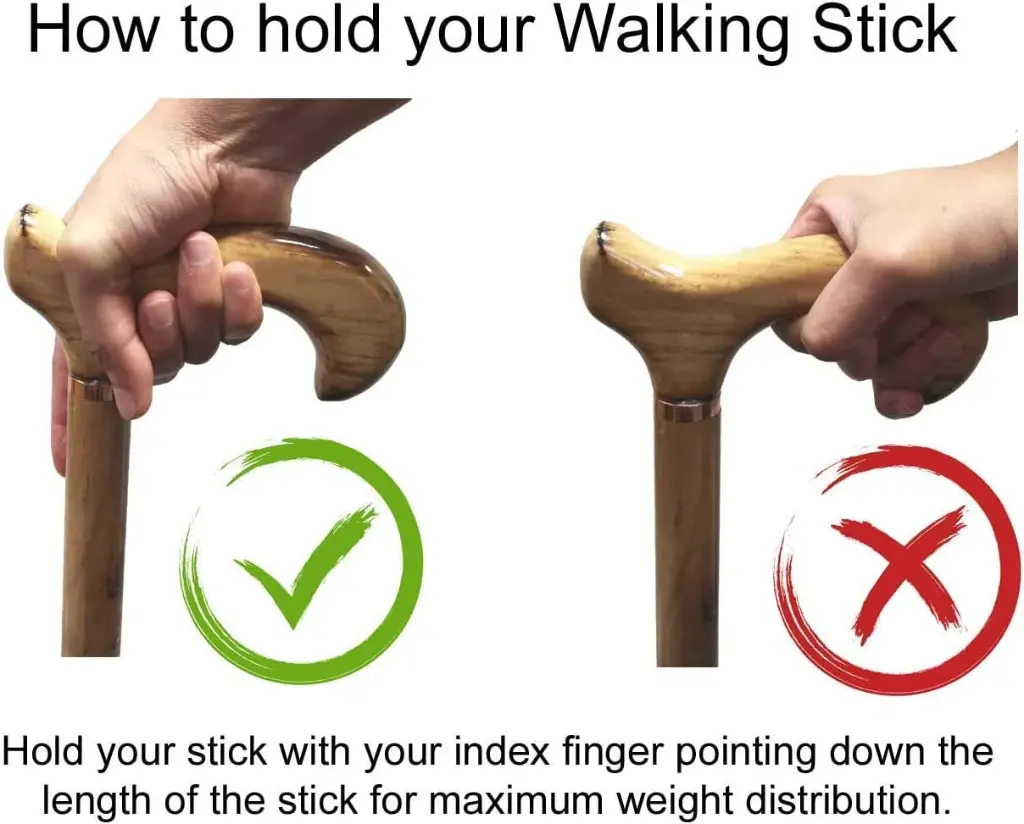 44975 Wood-Walking-Stick-92cm-Brown-Varnish-Derby-handle-3.webp