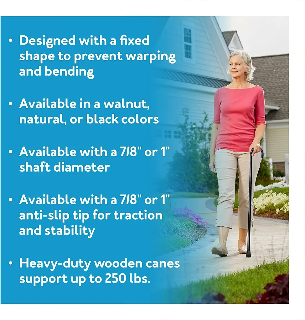 44978 Wood-Walking-Stick-92cm-Brown-Varnish-crook-handle-14.webp