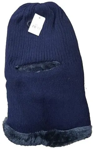13706 Balaclava-Bulky-Marle-Acrylic-Knit-Furry-Fleece-Lined-Navy (2) (Small).webp