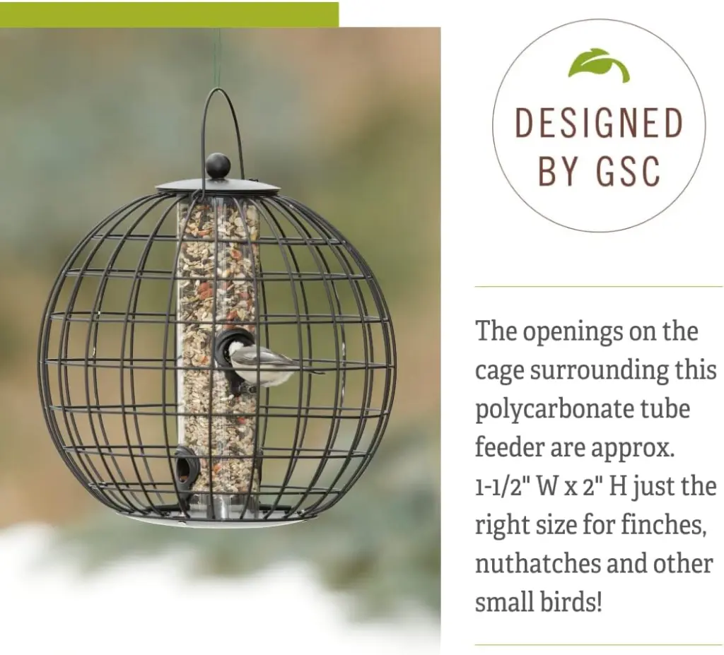 91434 Anti Possum Bird Feeder Round Metal 26cm 11.webp