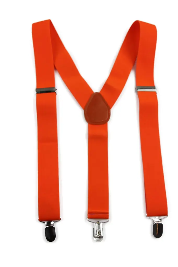  Braces Suspenders Medium Orange