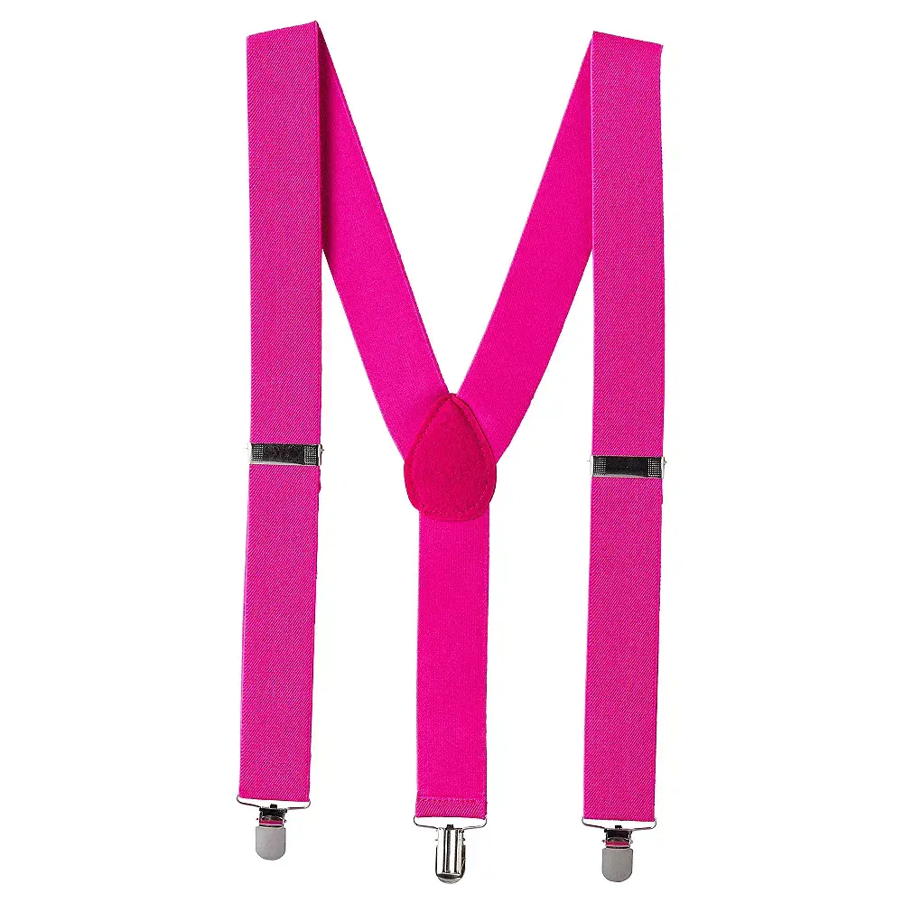  Braces Suspenders Medium Pink
