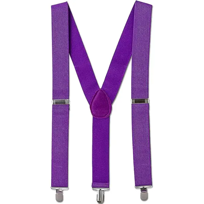  Braces Suspenders Medium Purple