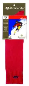  Red 2-8 Overlander Snowboarding Sock