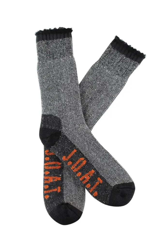  Denim-Navy 6-10 Cotton-nylon Sock Reinforced Terry