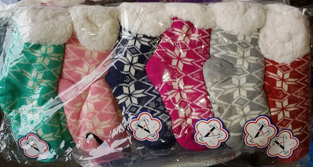  Indoor Slipper Non Slip Gripper Socks Kids