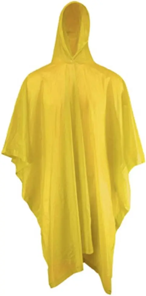  Nylon Poncho Extra Long, Yellow
