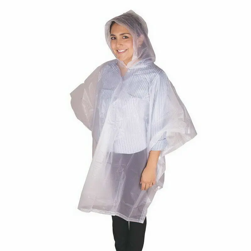  Vinyl Poncho Clear