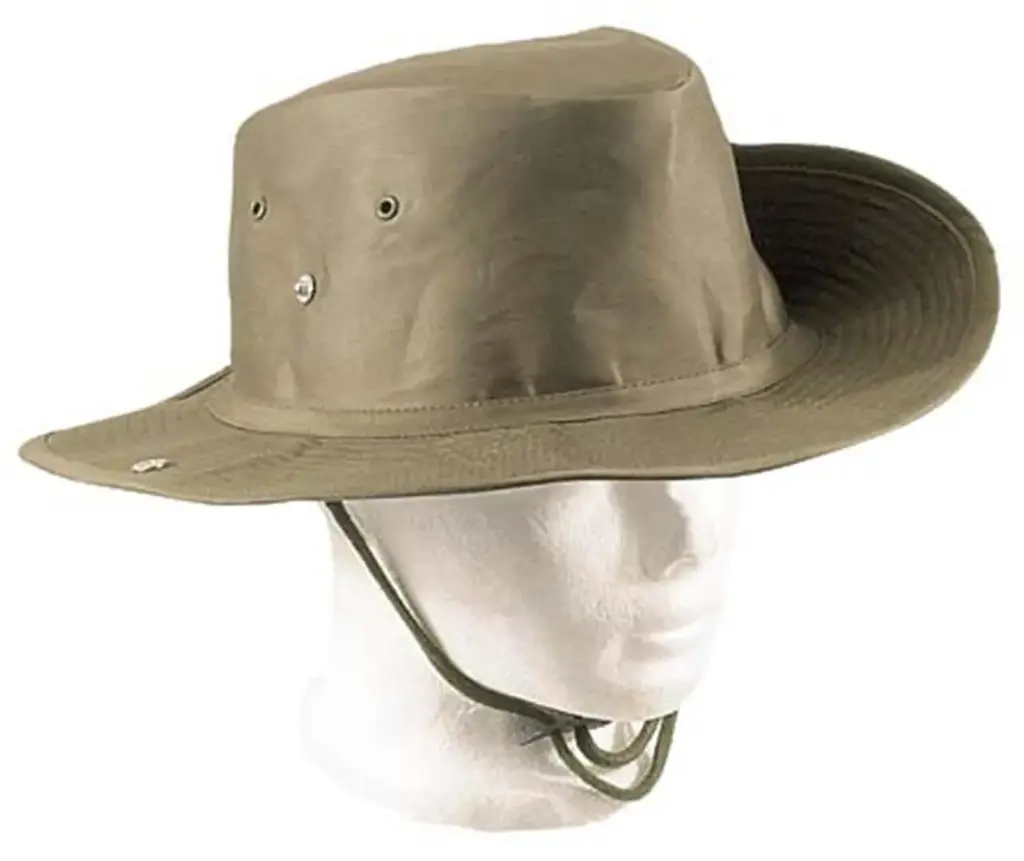  Cotton Slouch Hat Olive Green