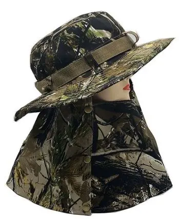  Slouch Boonie Bush Hat with Neck & Face Cover Realtree Camo