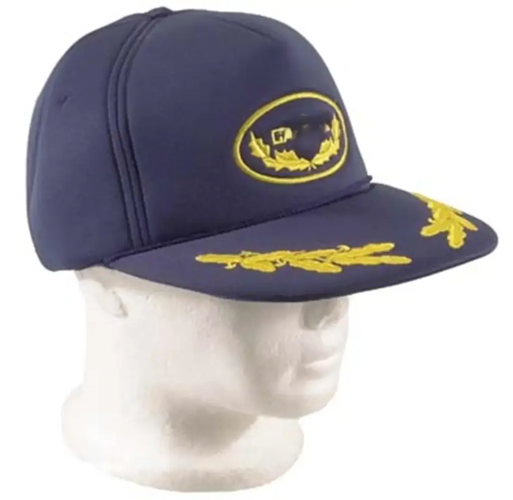  Navy Baseball Cap " Crew " Logo