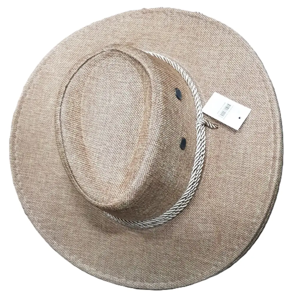  Drover Hat Linen/Canvas Light Beige 58cm