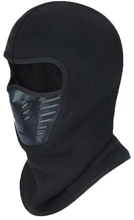  Breathable Fleece Balaclava Black