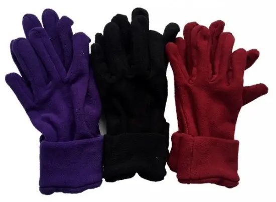  Polar Fleece Glove Ladies Assorted Colours