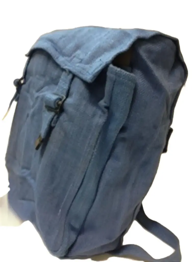  WP9 RAF Blue Webbing Backpack with Large Front Pocket