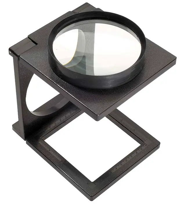  Folding Magnifier 2x110mm Square