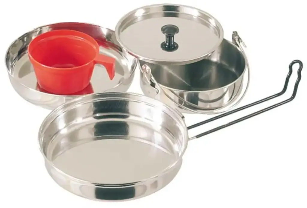  S/Steel 5 Pc Mess Kit