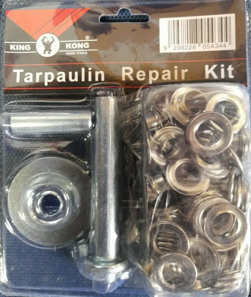  Eyelet/Grommet Punch Kit 40 1\2" Silver Col. Eyelets