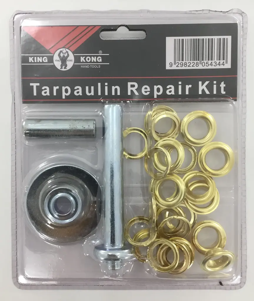  Eyelet/Grommet Punch Kit 40 1\2" Gold Col. Eyelets