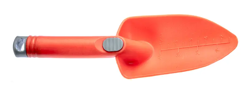  28 cm Heavy Duty Nylon Plastic Hand Trowel Orange
