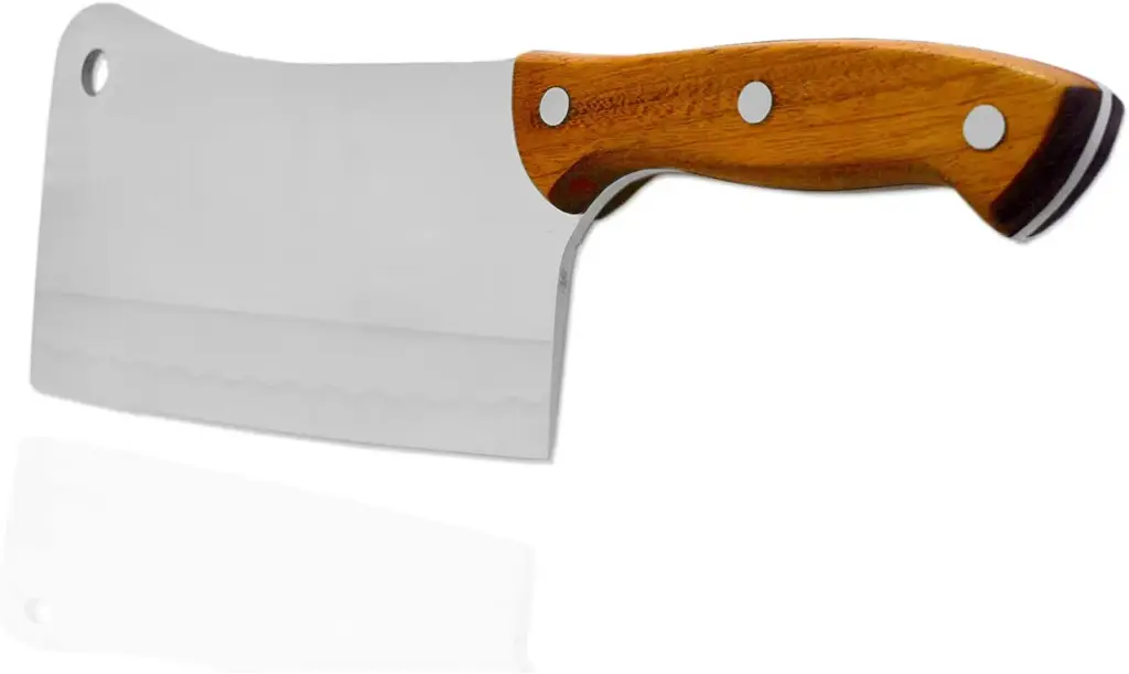  Meat Cleaver Knife Heavy Duty Stainless Steel  .435 kg 20x9 cm