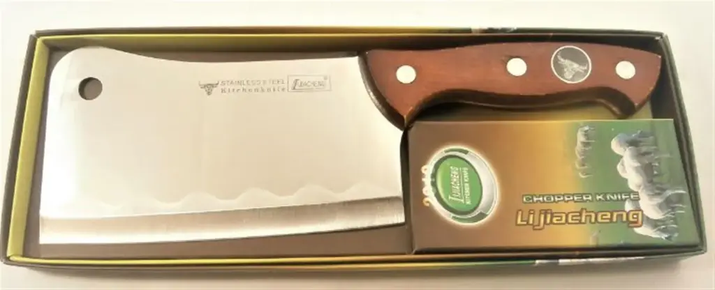  Meat Cleaver Heavy Duty Stainless Steel  .5 kg 20x11 cm