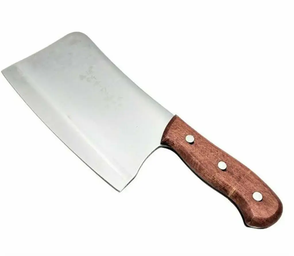  Meat Cleaver Knife Heavy Duty Stainless Steel 1 kg 21x12 cm
