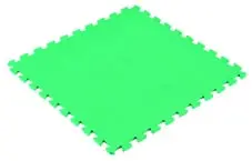  Green Solid Eva Mat 61cm 4 Pack