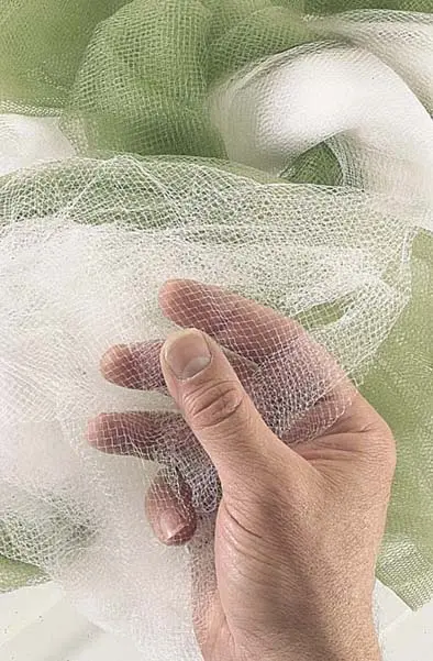  3 meters Mosquito Netting White 156 Hole per sq.in 183cm