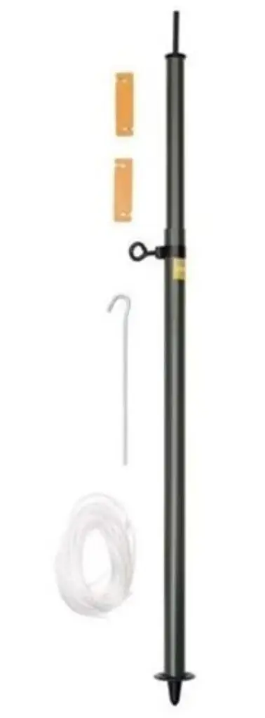  Swag Bivi Pole With Guy Rope & Pegs