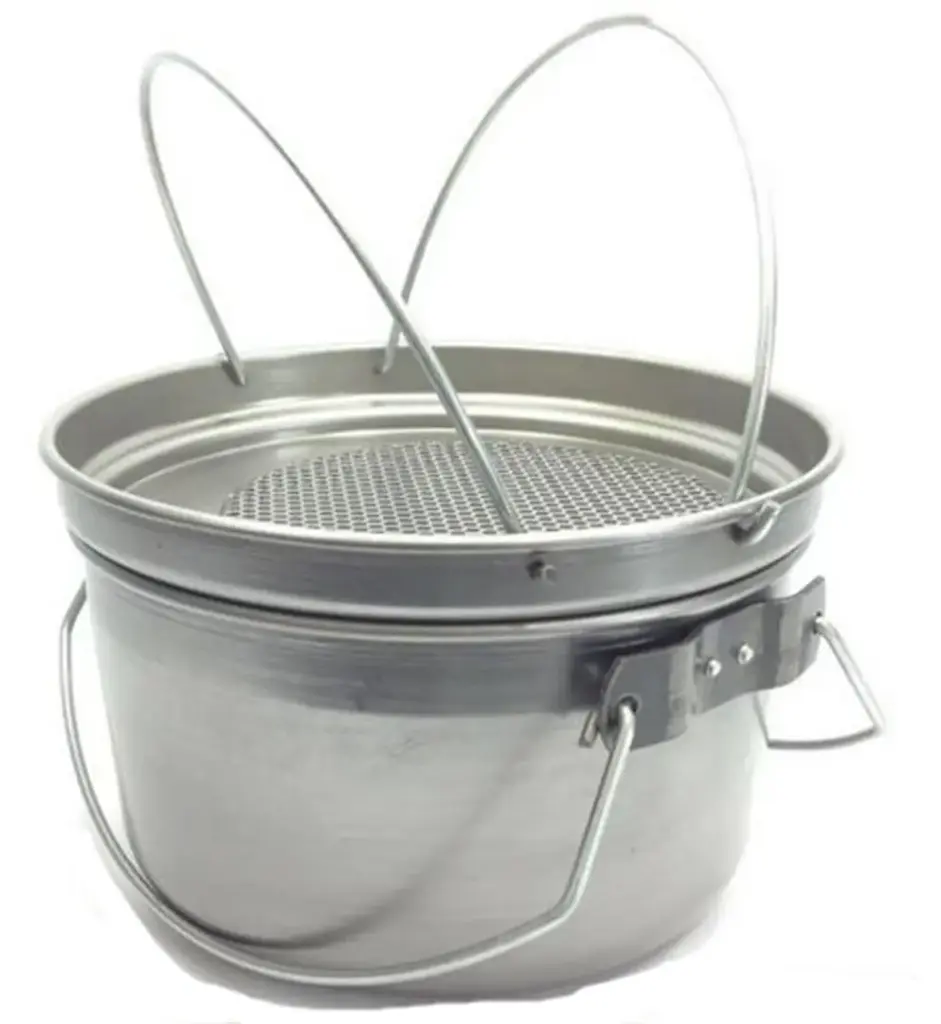 Aussie Camp Oven Spun Steel Small 10"
