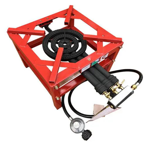  Steel Frame 3 Ring Burner