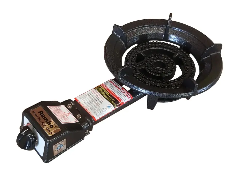  Auto Ignition Dual Ring Wok Burner LPGas 25MJ