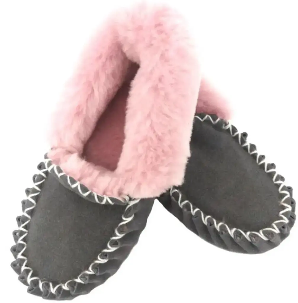 Moccassin Grey/Pink
