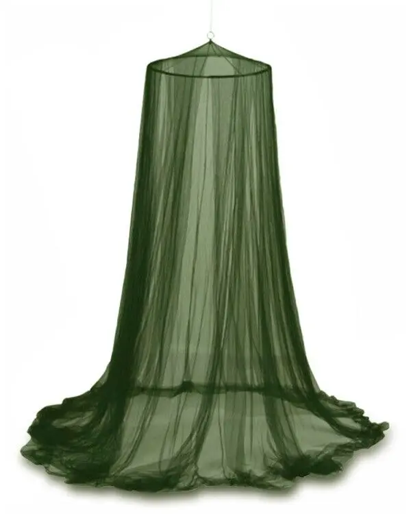 Mosquito Net 550 Hole Permethrin Double Green