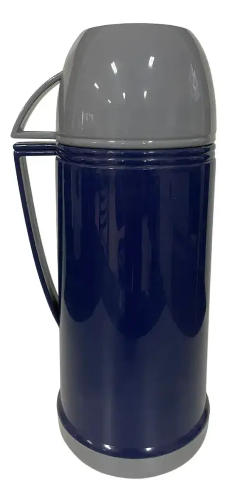 Plastic Vacuum Flask with Glass Liner .5 lt