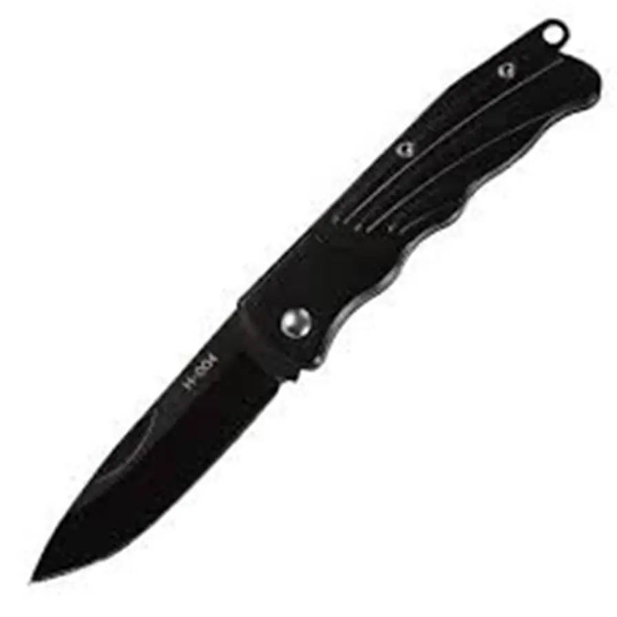 Black Folding Knife 6.1cm Blade