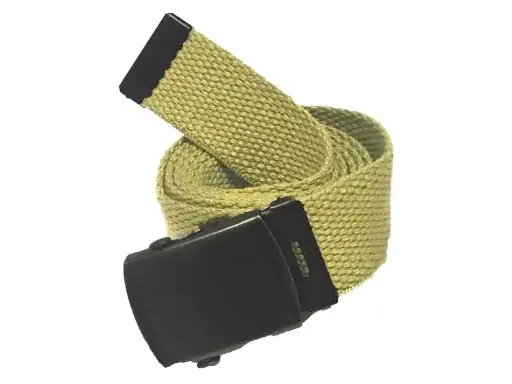 [04702.2]  Officers Web Belt Khaki