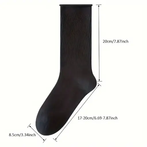 [04754]  Long Outdoor Socks Navy 80/20 Wool Nylon