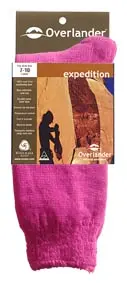 [04799]  Wine 11-14 Overlander Expedition Sock