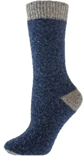[05171]  Extra Thick Mens Terry Lined Socks 10% Wool 10-13 