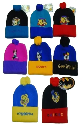 [12010]  Disney Knit Kids Beanies Assorted