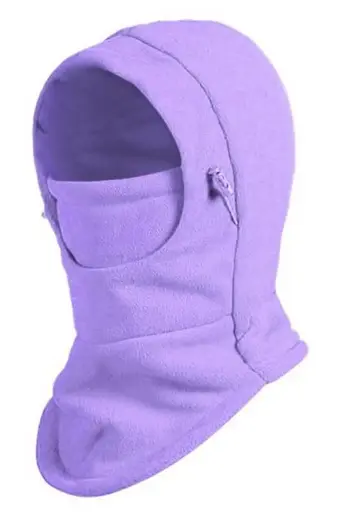 [13463-lilac]  Polar Fleece Balaclava Lilac