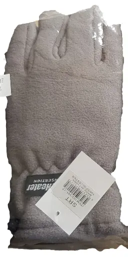 [14612-grey]  Fleece Glove Grey