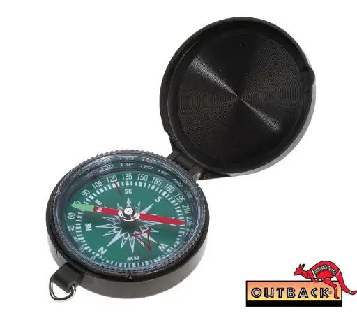 [21885]  Pocket Compass Plastic Liquid Filled