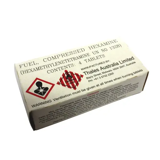 [24207]  Solid Fuel Tablet Hexamine Ex- Army