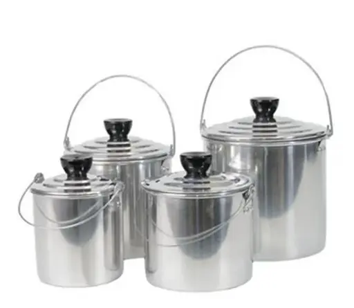 [24303]  Aluminium Billy Set 4 pieces