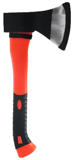 [26105]  Hatchet Axe 600 gm Fibreglass Orange Handle