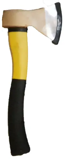 [26106]  Hatchet Axe 600 gm Fibreglass Yellow Handle