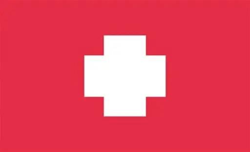 [28728]  Swiss Flag 5' X 3'